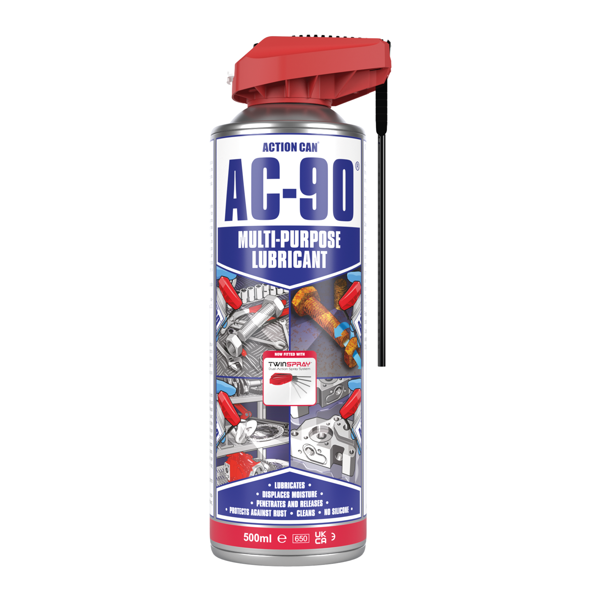 AC-90 Multi-Purpose Lubricant Aerosol Spray | Action Can