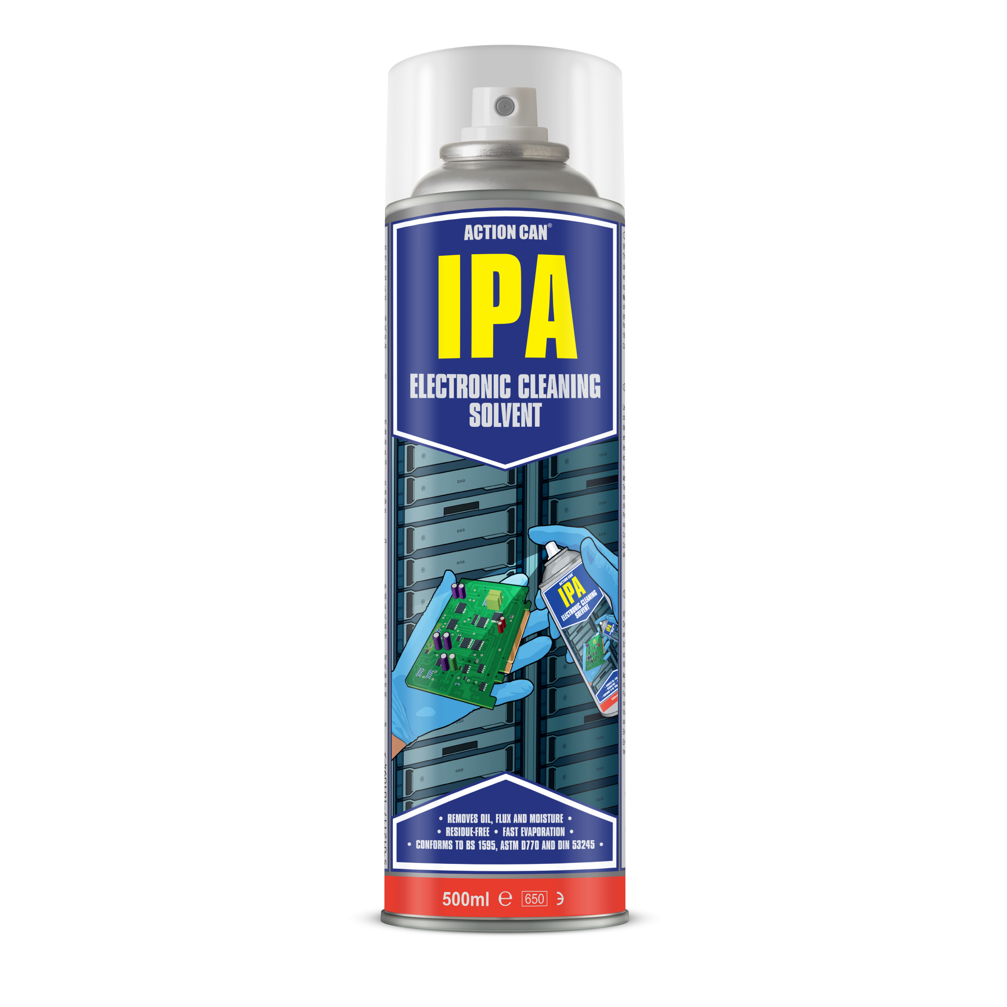 Cleaning alcohol clearance for electronics