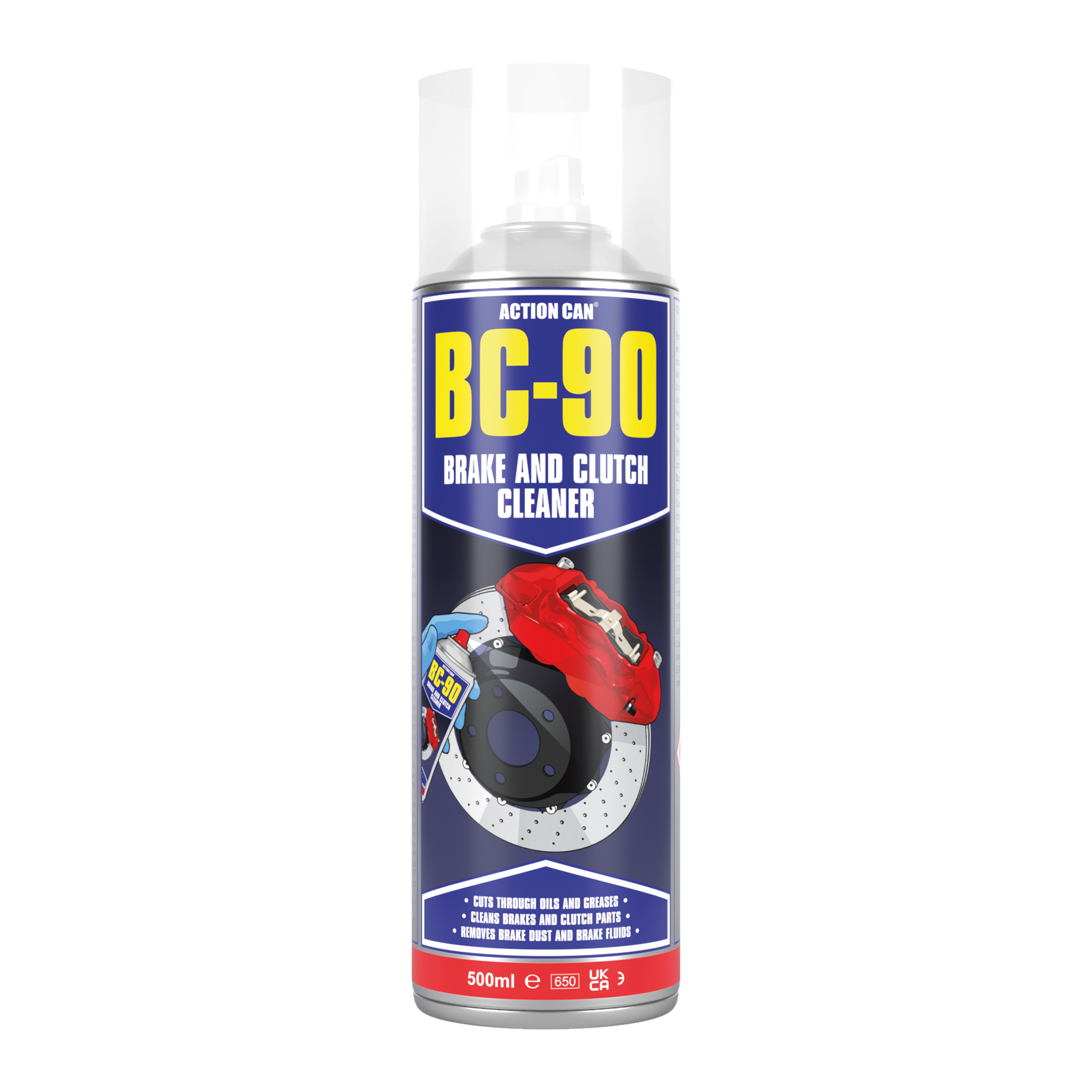 BC-90 Brake Cleaner and Clutch Aerosol Spray Cleaner | Action Can
