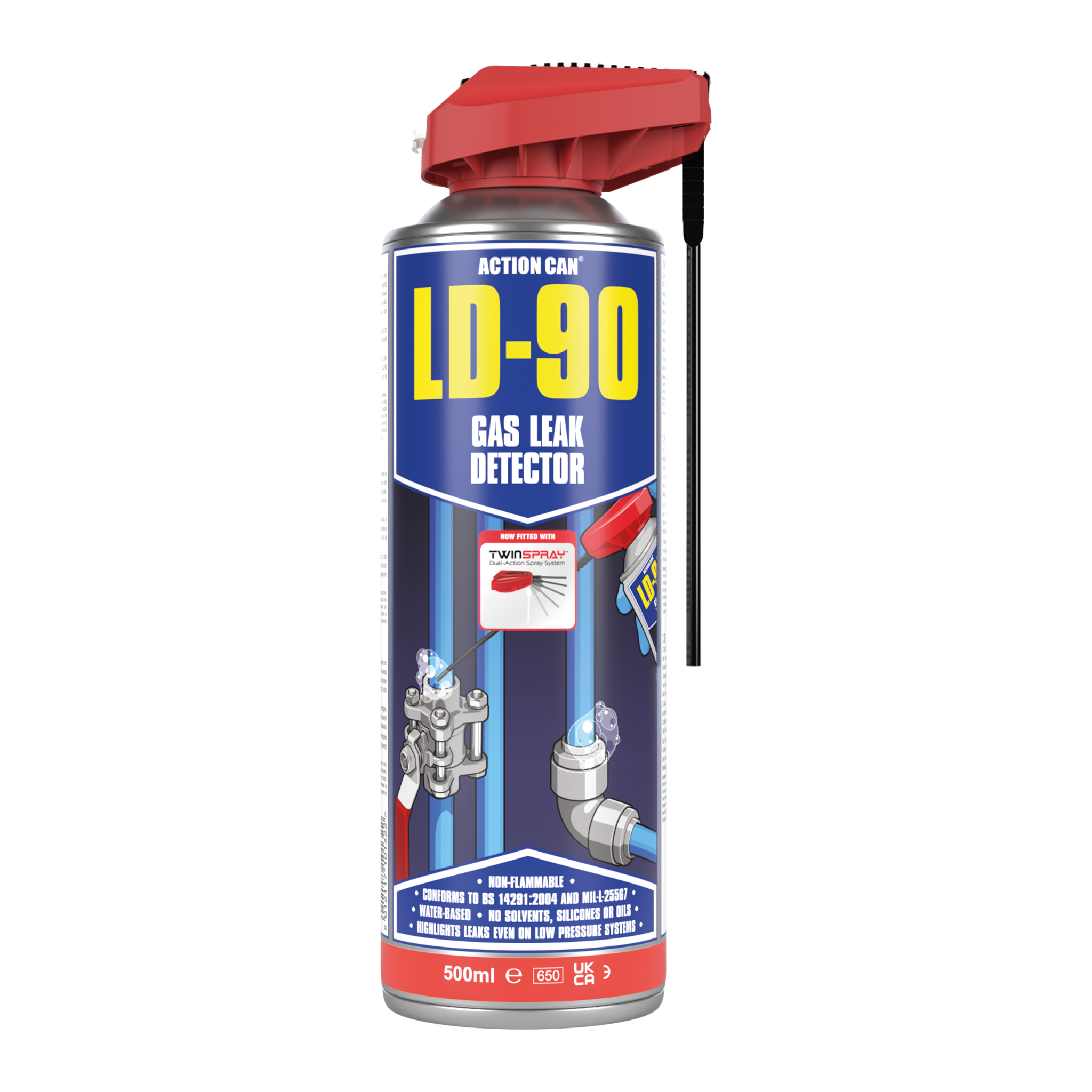 LD-90 Gas Leak Detector and Gas Leak Detector Gel | Action Can